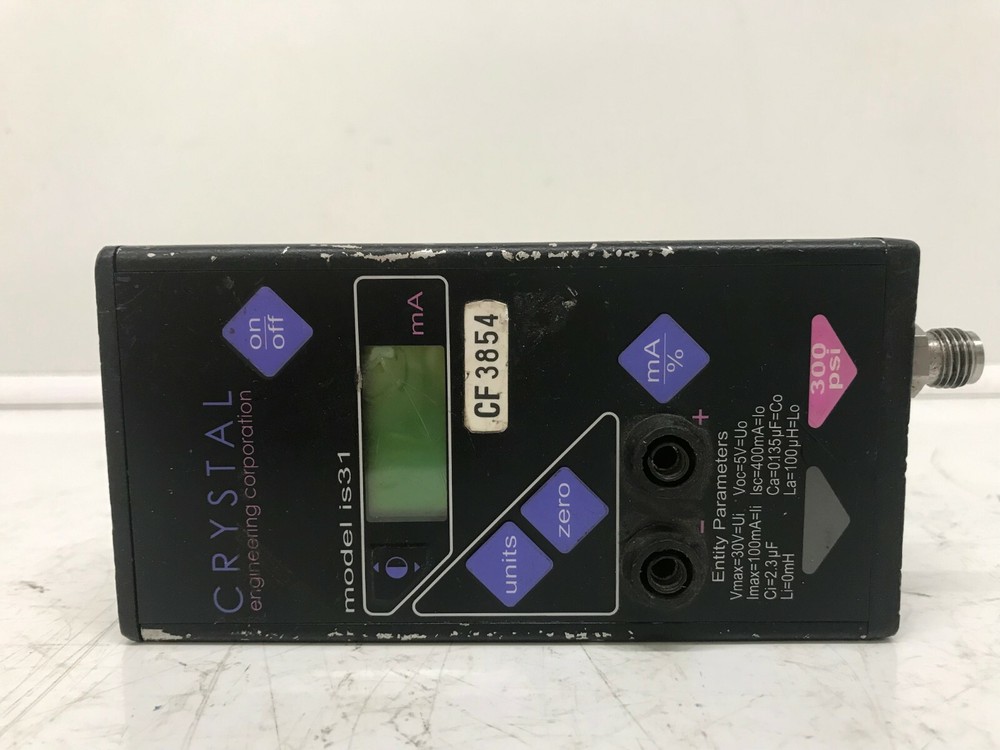 Crystal Single Sensor Digital Pressure Calibrator IS31 BR