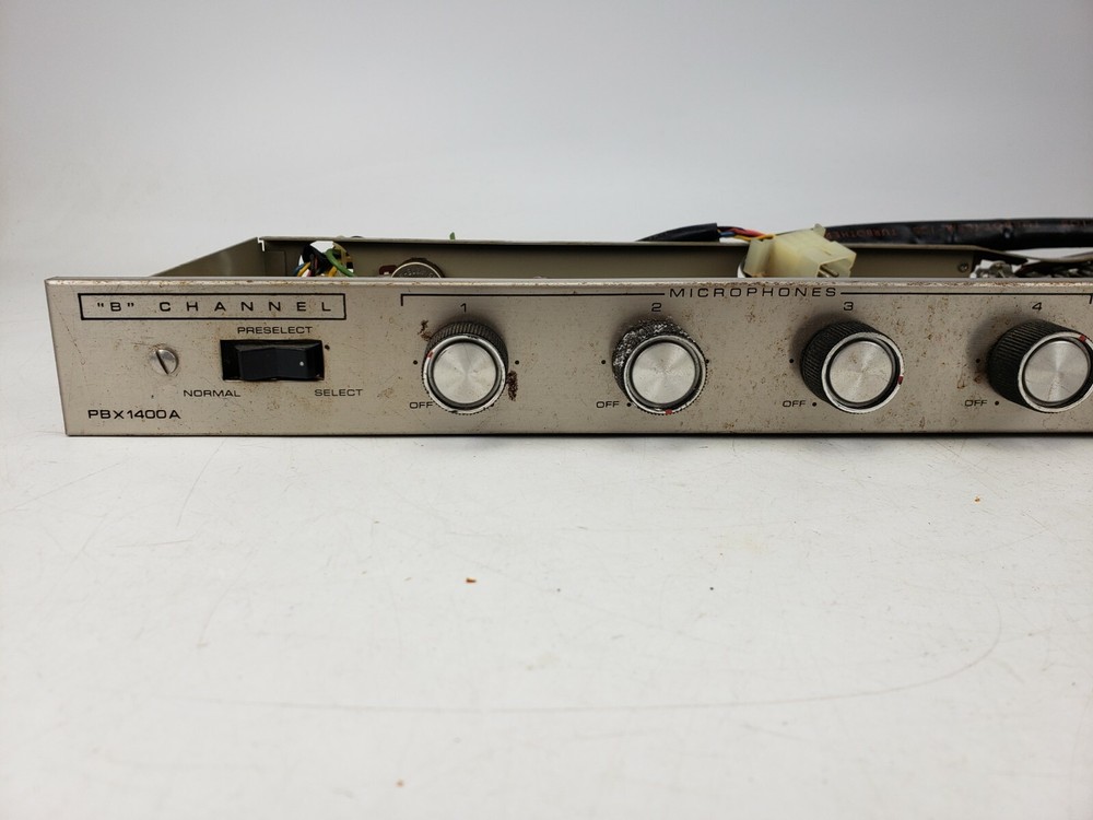 Vintage Rauland PBX1400A Input Mixer Preamplifier Transistor Solid State #2