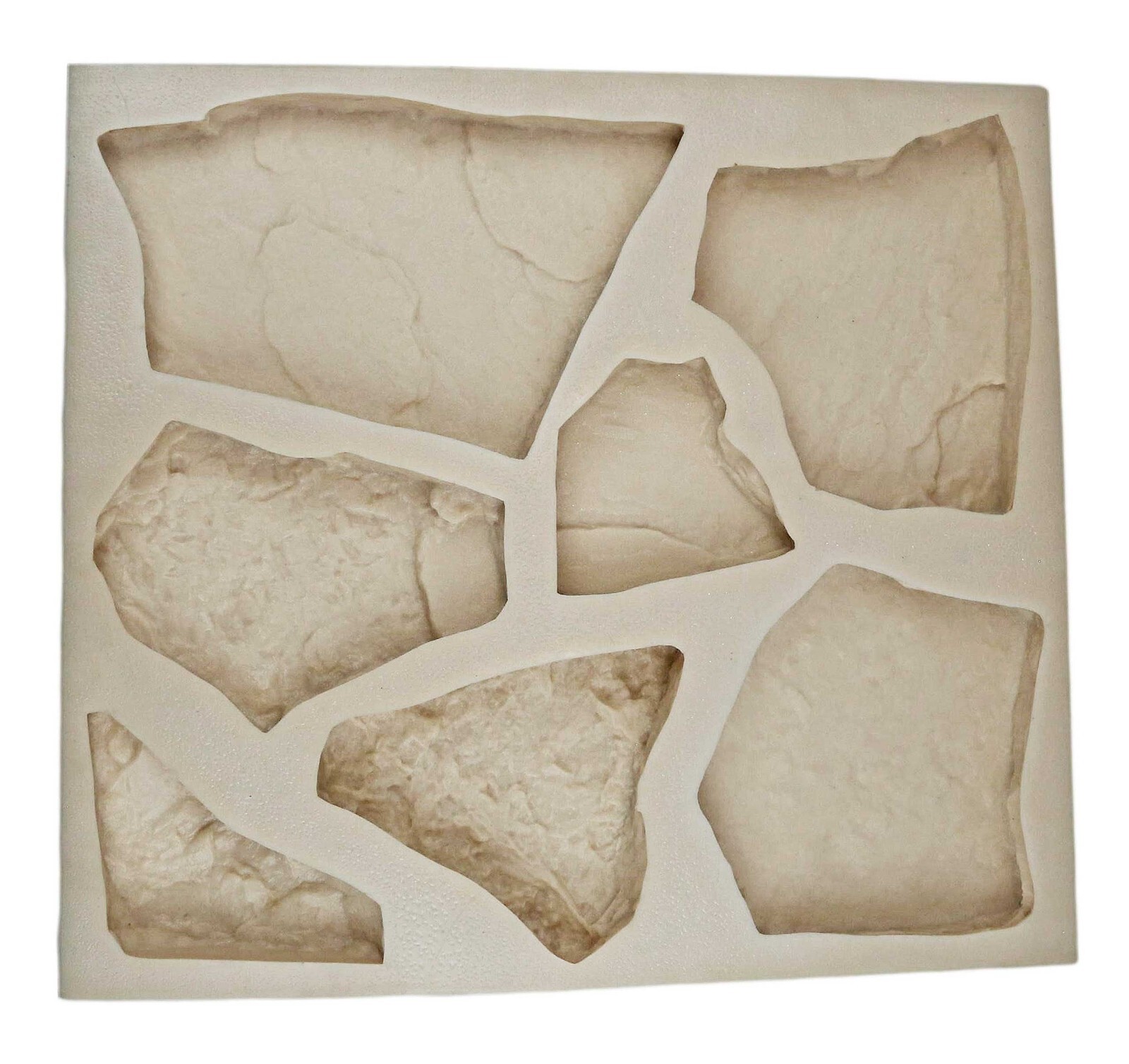 Stone Master Molds Rubber Molds for Concrete, Fieldstone Flat Mold