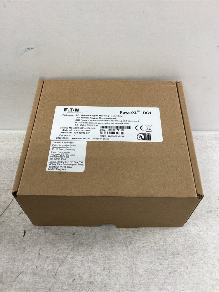 Eaton DG1 PowerXL Keypad Remote Mounting Kit