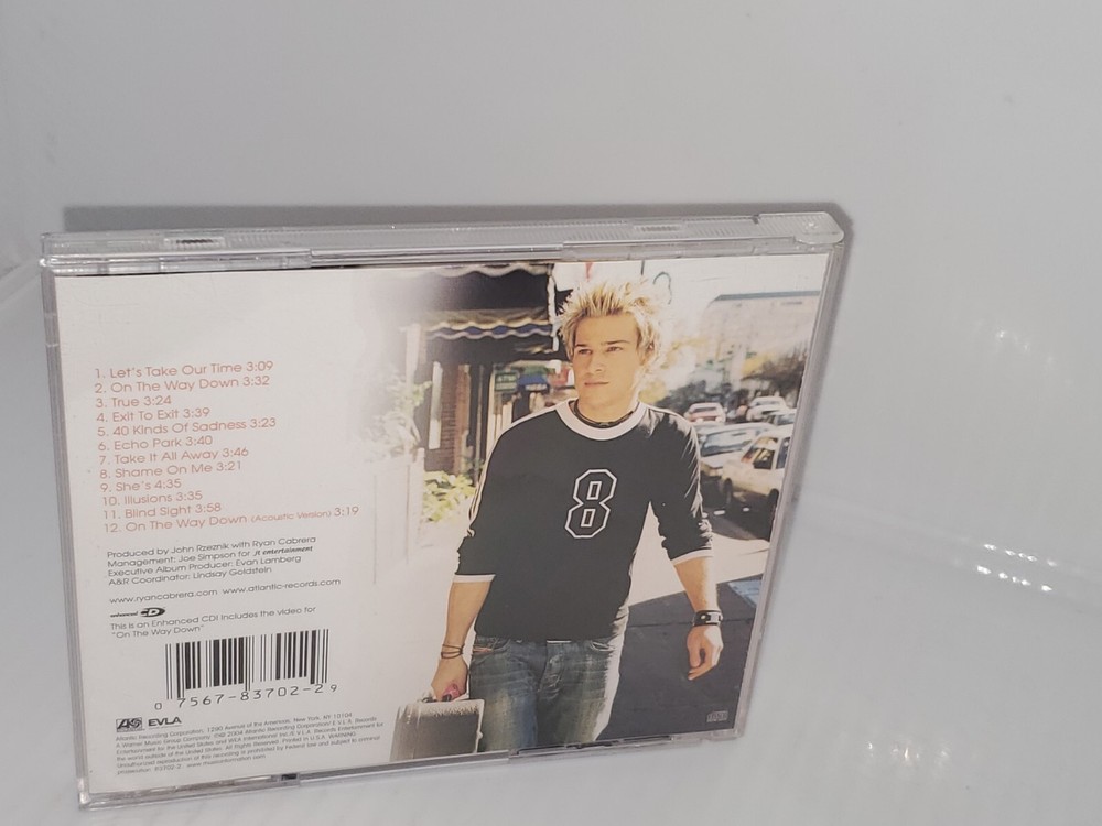 Ryan Cabrera, Take It All Away CD. SIGNED RARE