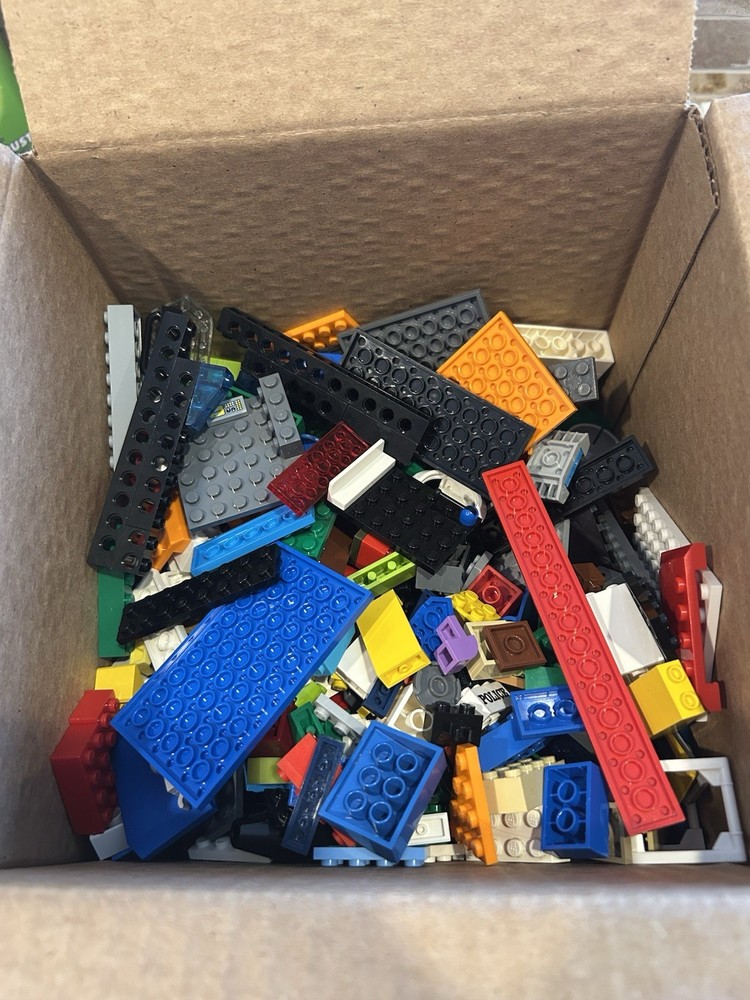 LEGO 3LBS - PIECES FROM BULK SMALL MIX- Random Selection Plates Blocks Building