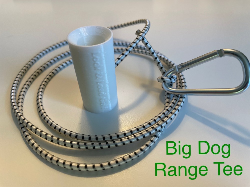 Big Dog Range Tee - hit Driver from any Range Mat