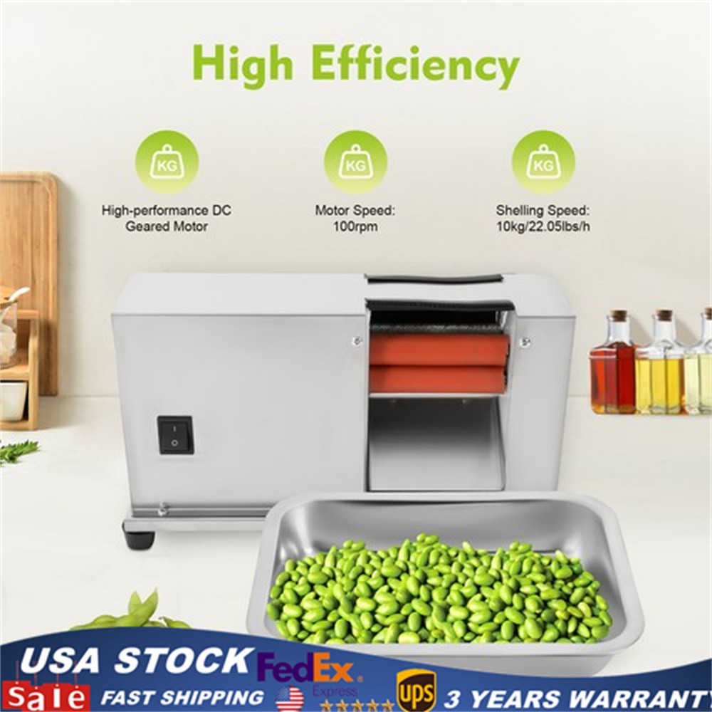 Semi-automatic Beans Sheller Shelling Machine Pea Peeling Machine 110V 220V