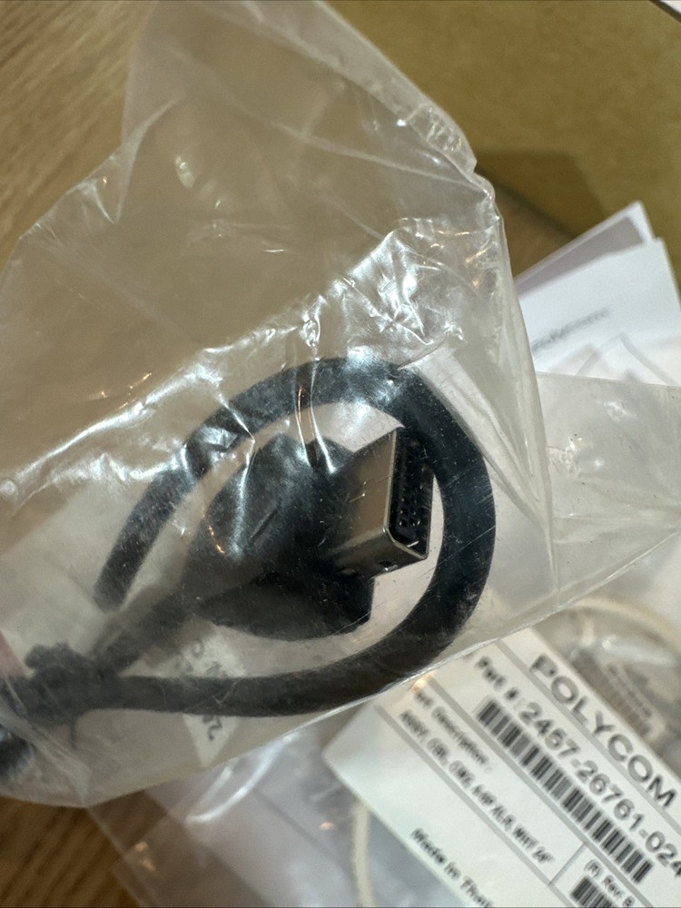 New Open Box Polycom HDX Ceiling Microphone Array for HDX Video Conferencing