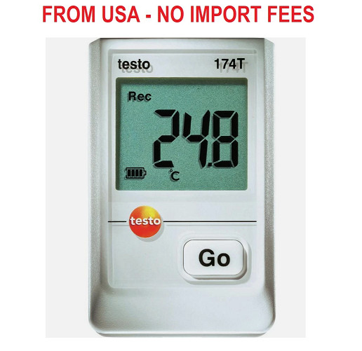 Testo 174T 1-Channel Compact Mini Temperature Data Logger (0572 1740)