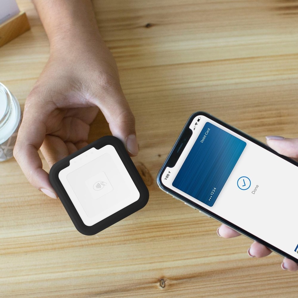 Protective Soft Silicone Case for Square Reader with Strap - All-Round Safety