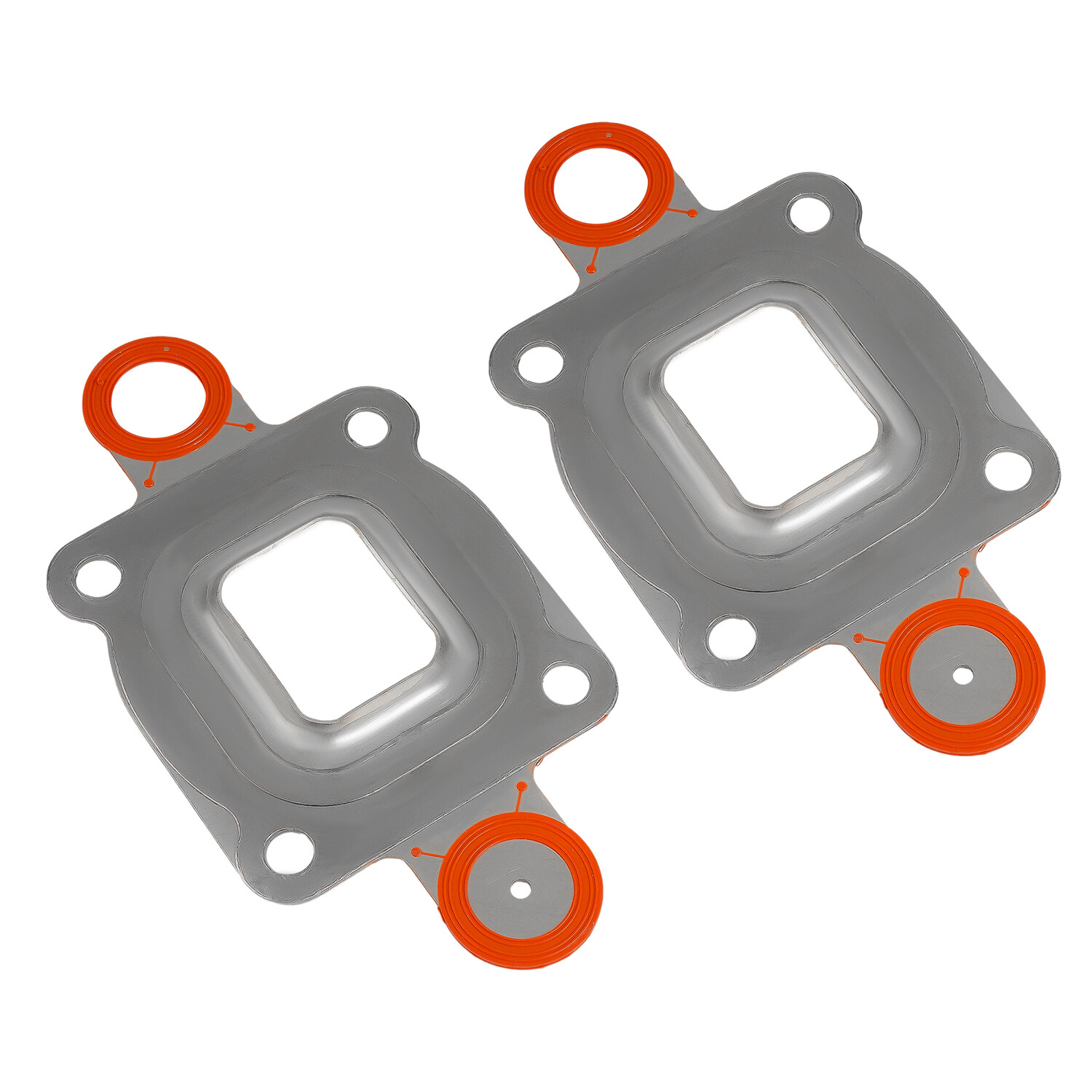 2 x Exhaust Elbow Riser Dry Joint Gasket Restricted Flow MerCruiser 27-864547A02