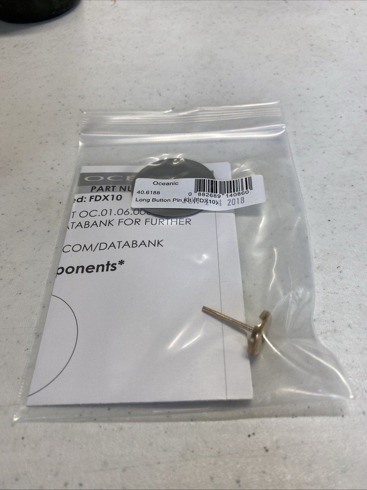 Oceanic Long Button Pin Kit 40.6188