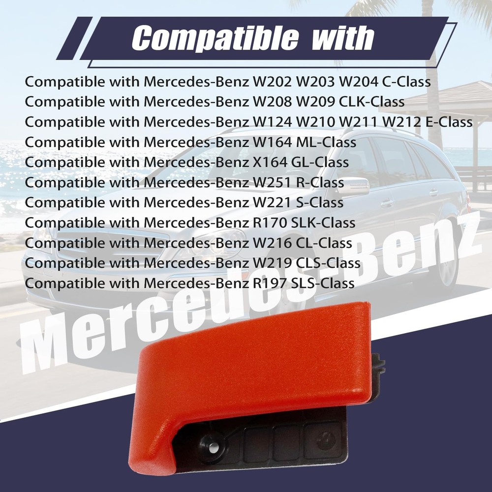 Wyrxalon Front Interior hood Latch Release Pull Handle lever under Dashboard...