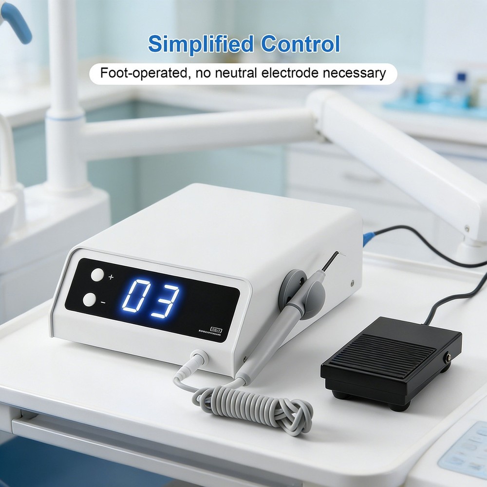 Dental Electrosurge Electrosurgery Unit for Cutting + Coagulating