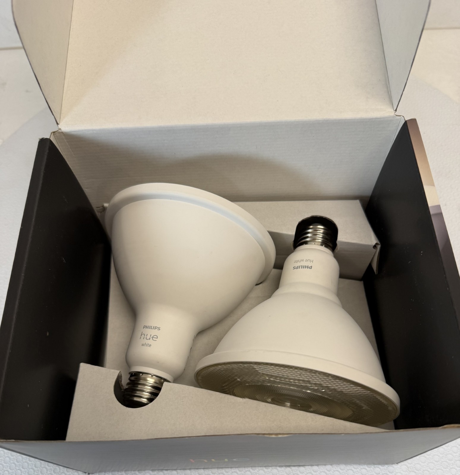 Philips Hue White Outdoor LED 100W Equivalent Smart Bulbs E26 (2 Bulbs)-FREE S/H