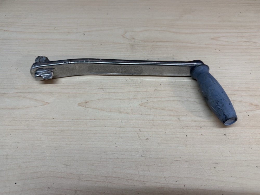 Barlow 10" Locking Chrome Winch Handle Used