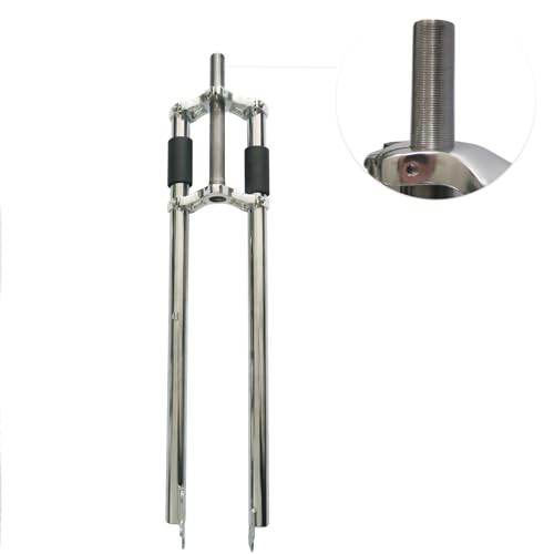 26" Bicycle Fork 1" Threaded Triple Tree Non Suspension Fork Fork Only