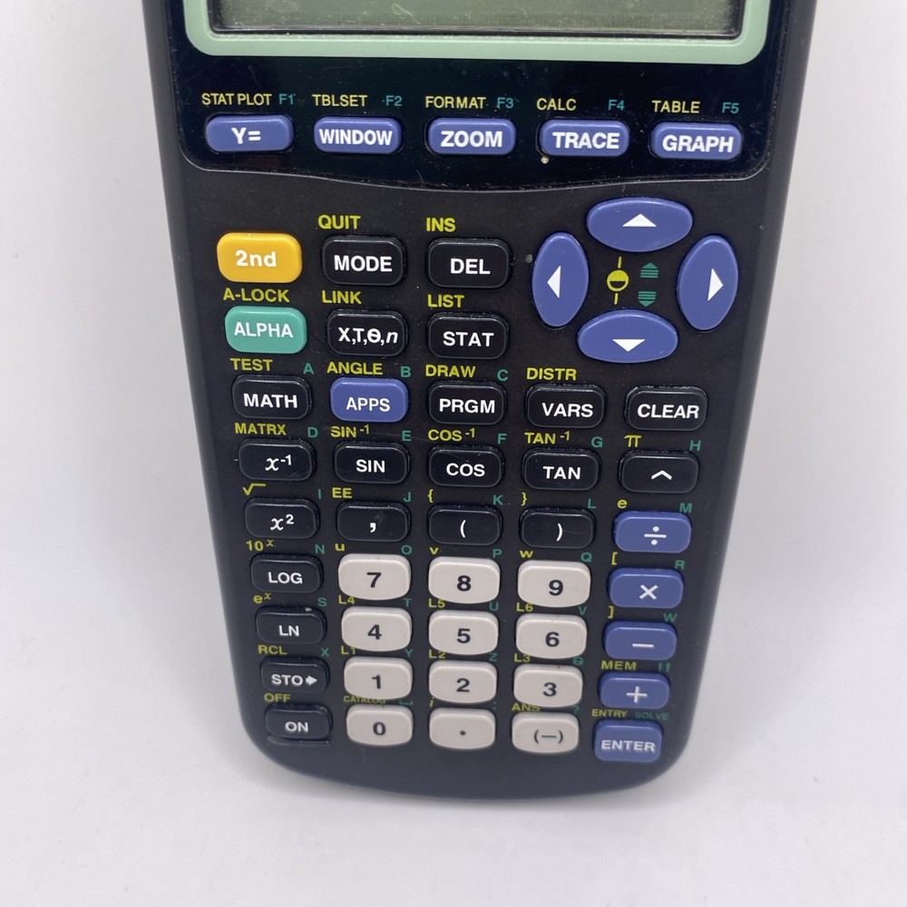 Texas Instruments TI-83 Plus Graphing Calculator For Parts Untested