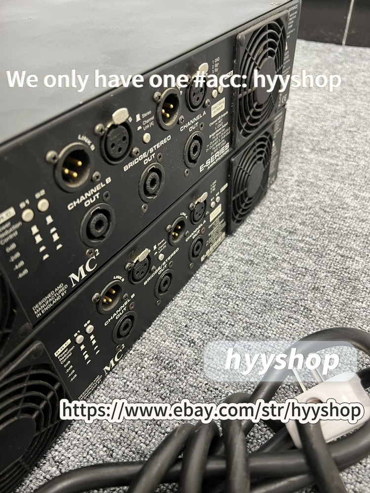 1PCS MC2 E15 amplifier, 8 ohms 475 watts /hyy
