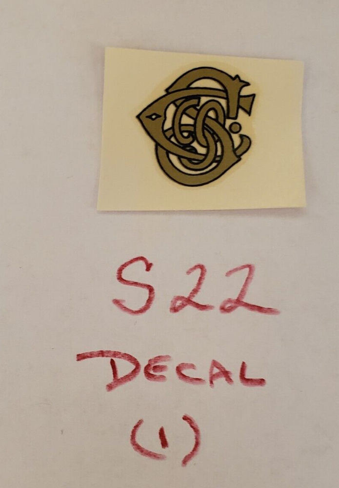 CANDY SCALE DECAL 1 DECALE #S22 DECAL FOR ANTIQUE CANDY SCALE