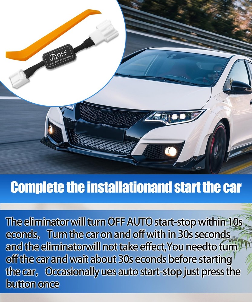 Auto Idle Stop Start Eliminator Disable Compatible with Honda Ridgeline Passp...