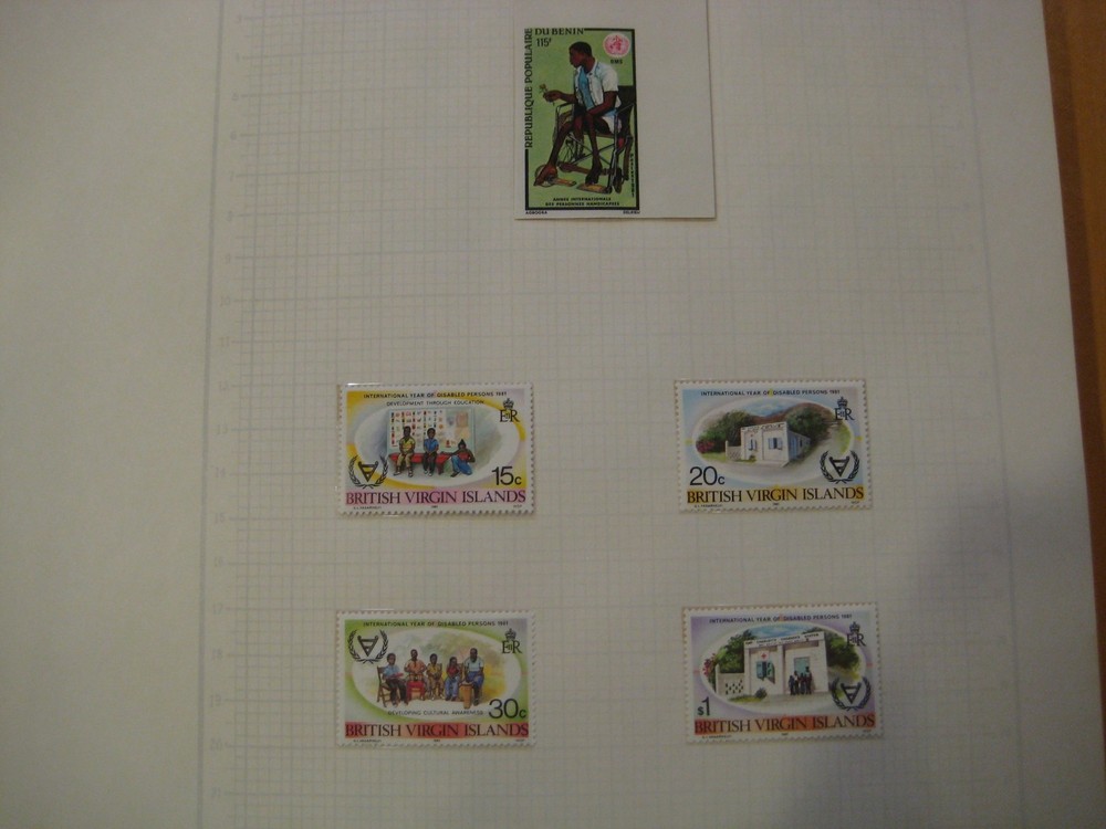 Disabled Year 1981 Collection - WDWPhilatelic (D7C) 4/26