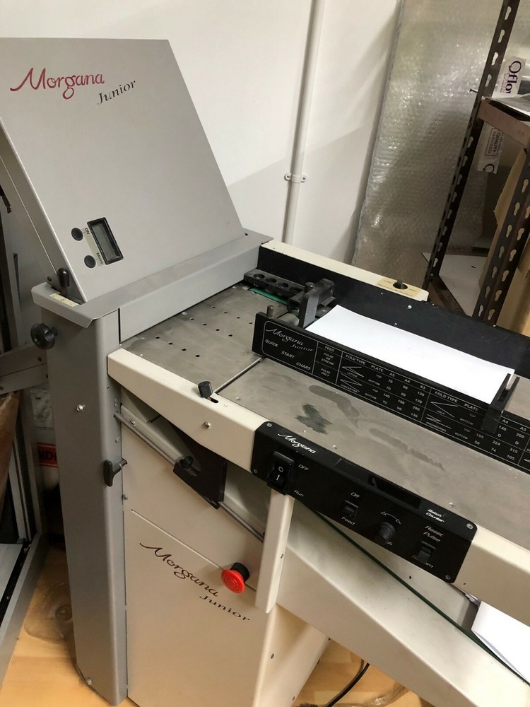 MORGANA JUNIOR FOLDING MACHINE BOOKLET MAKER