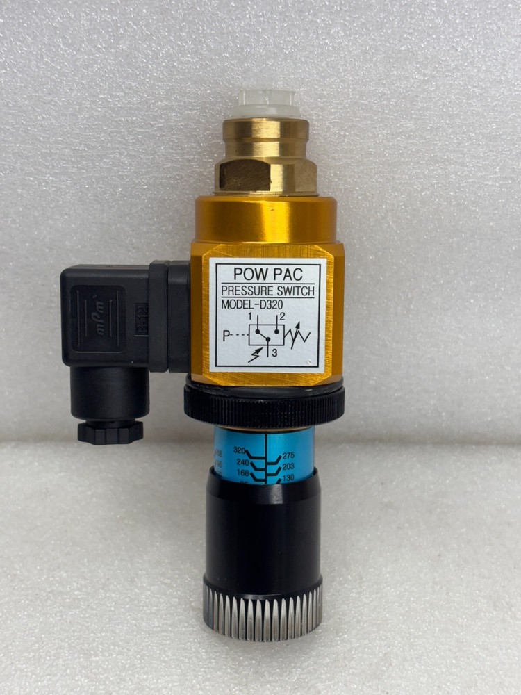 Pow Pac D320 Pressure Switch New