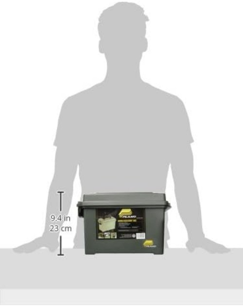 Element-Proof Plastic Field Ammo Box Water Resistant Lockable Hunting Storage