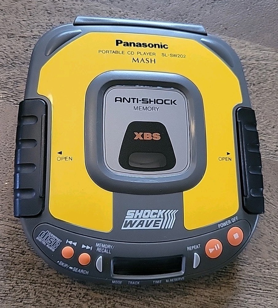Panasonic ShockWave Portable CD Player Walkman SL-SW202