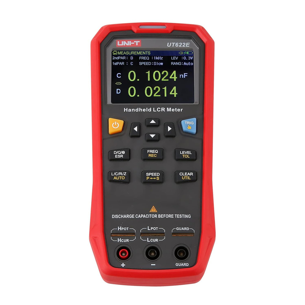 UT622E High-Precision Handheld LCR Meter for Inductance & Capacitance Testing