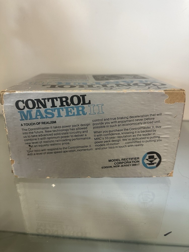 MRC Control Master II for Powering Electric Model Train