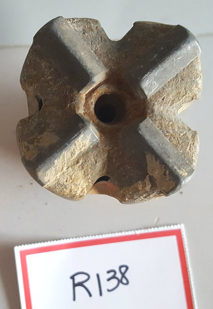 2-1/2" CARBIDE ROCK CROSS DRILL BITS, R138