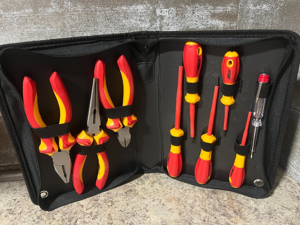 Milton® 9-Pc. Insulated Hand Tool Set, Electrical Vehicle, Electrical Tools EV01