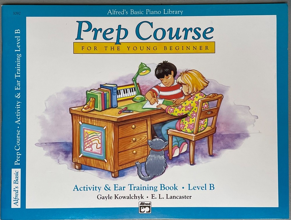 ALFREDS Basic Piano Library Prep Course Young Beginner Activity Ear Training LOT