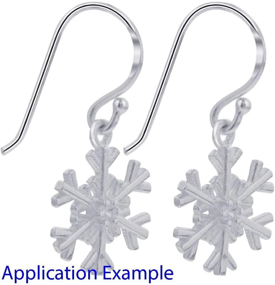 DIY Earring Making Kit with Sterling Silver Hooks