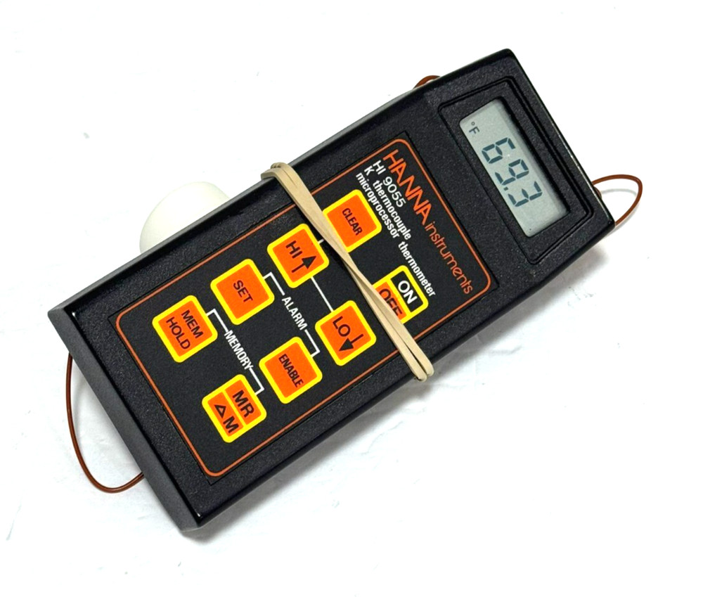 HANNA INSTRUMENTS HI 9055 Thermocouple Microprocessor Thermometer