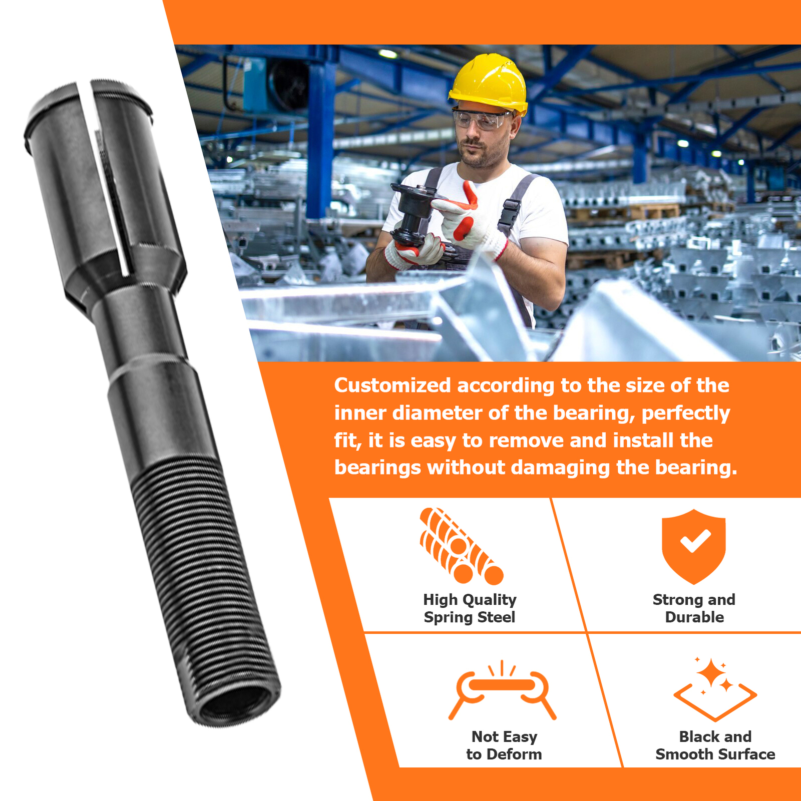 Twin Cam Inner Cam Bearing Installer & Puller Tools For Harley Davidson 1999-UP