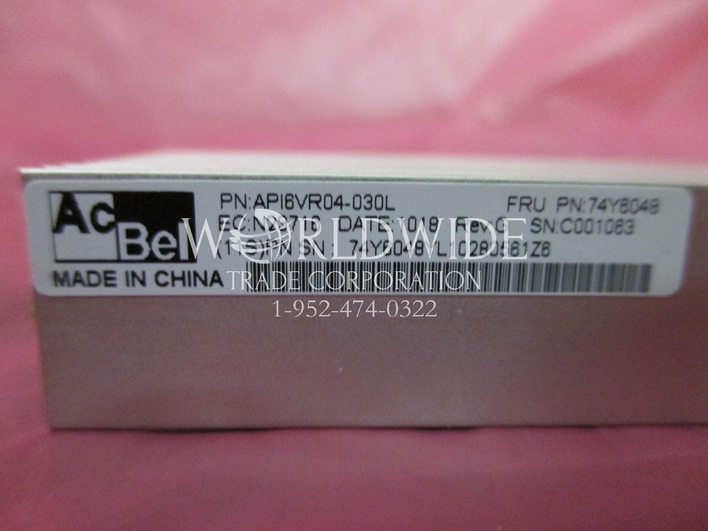 IBM 74Y6048 Voltage Regulator Module VRM API6VR04-030L for 8203-E4A pSeries