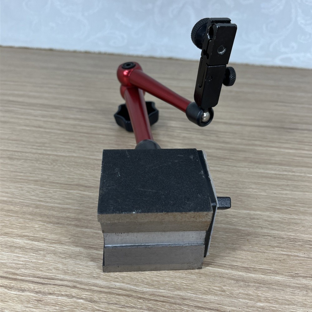 Magnetic Base Stand 3/8” Adjustable Holder Digital Dial Test Indicator & Extras