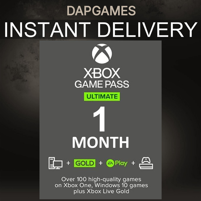 Xbox Game Pass Ultimate 1 Month Membership for NEW USERS ONLY
