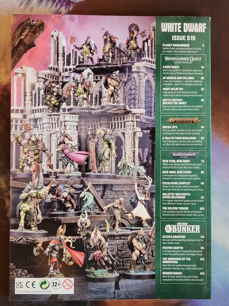 white dwarf magazine Issue 519 Warhammer