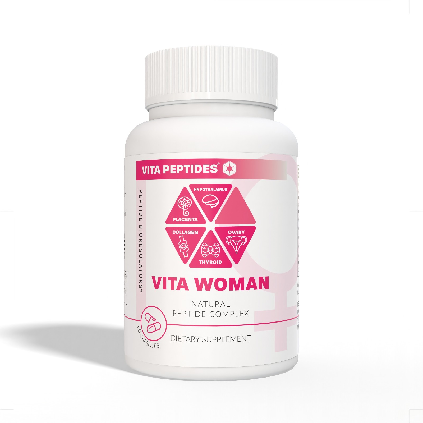 Vita Woman – Natural Peptide Bioregulator Complex 30 & 60 Capsules-Free Shipping
