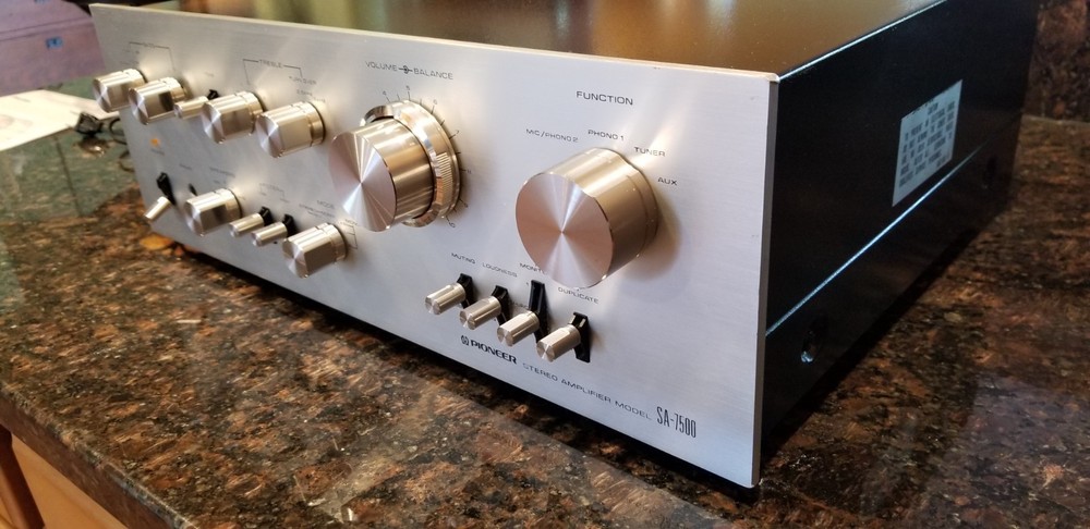 Pioneer SA-7500 Integrated Amplifier - Fully Serviced & Recapped