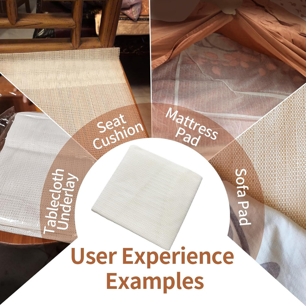Table Padding under Tablecloth 79 71In Non Slip Tablecloth Underlay with Mesh