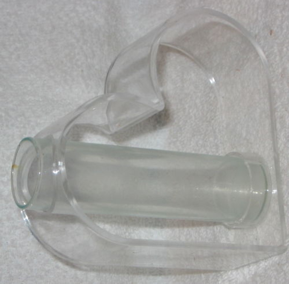 PLASTIC HEART SHAPE VASE