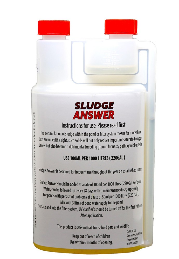 Cloverleaf Sludge Answer for Pond & Aquarium (ship from CA)
