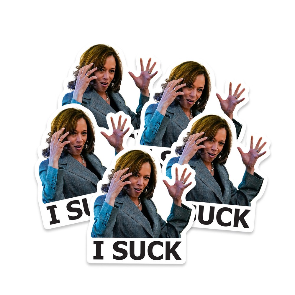 Kamala Harris I Suck Sticker