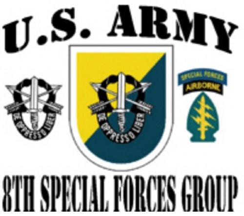 Address Labels -  Special Forces (M) 8th Special Forces Group