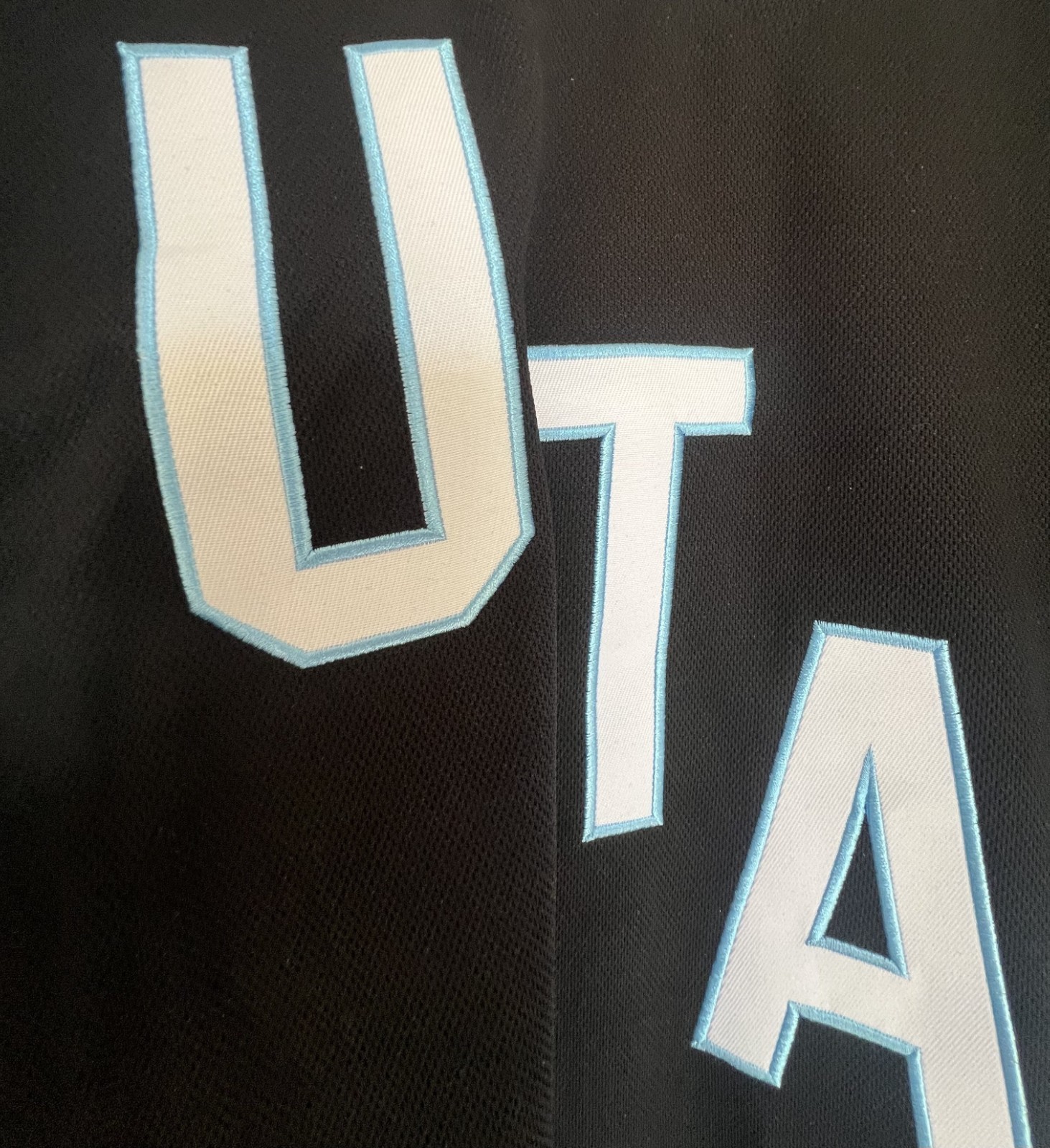 Utah Hockey Club #92 Logan Cooley Stitched Black Hockey Jersey Mens L- 52