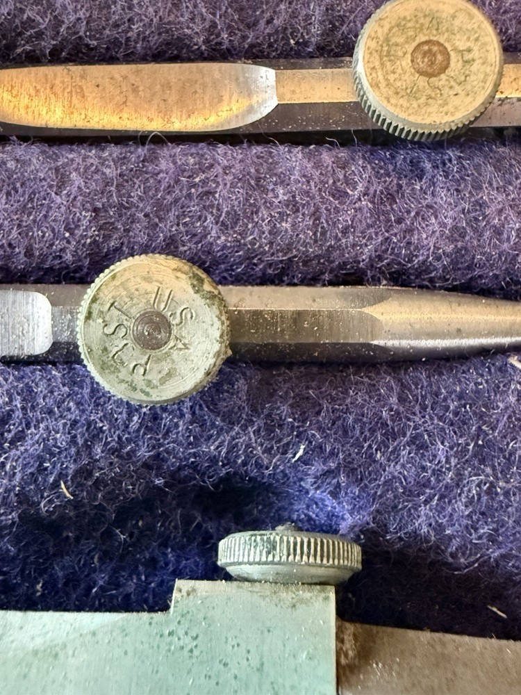 Vintage Frederick Post Excelsior 704 Drafting Compass Set Complete