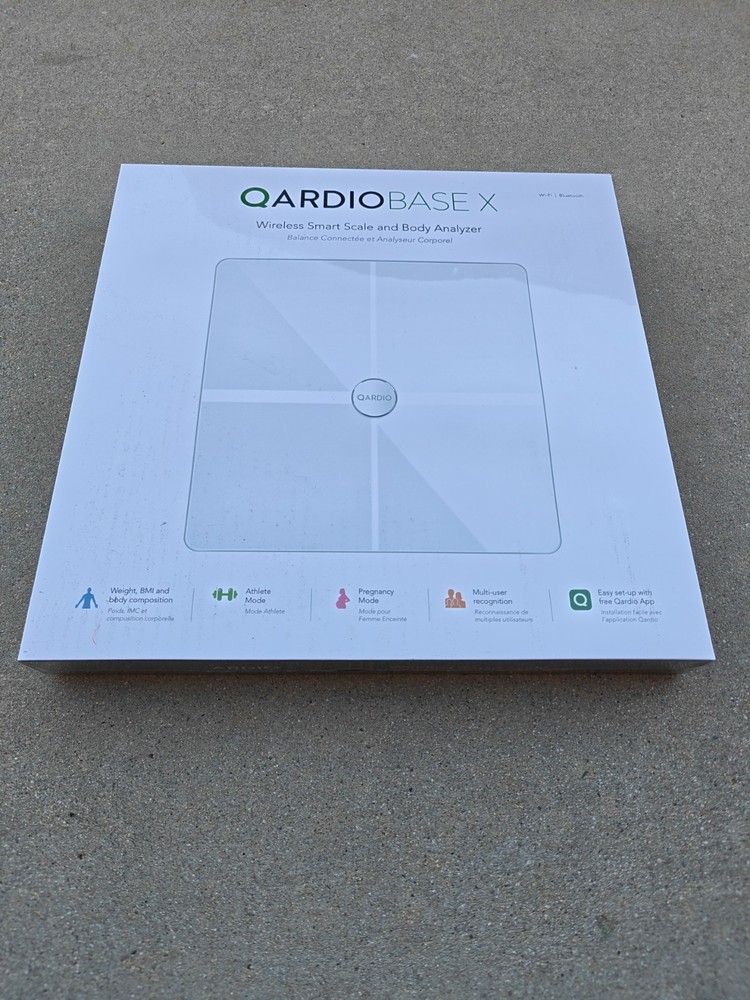 Qardio Base X Wireless Smart Scale & Body Analyzer