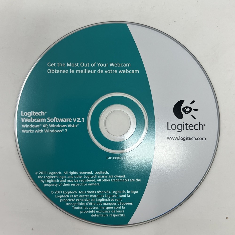 Logitech Webcam Software V 2.1 Disc 2011